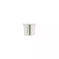 Pots carton DELI 8oz 240ml compostable celulose blanc - diam90mm